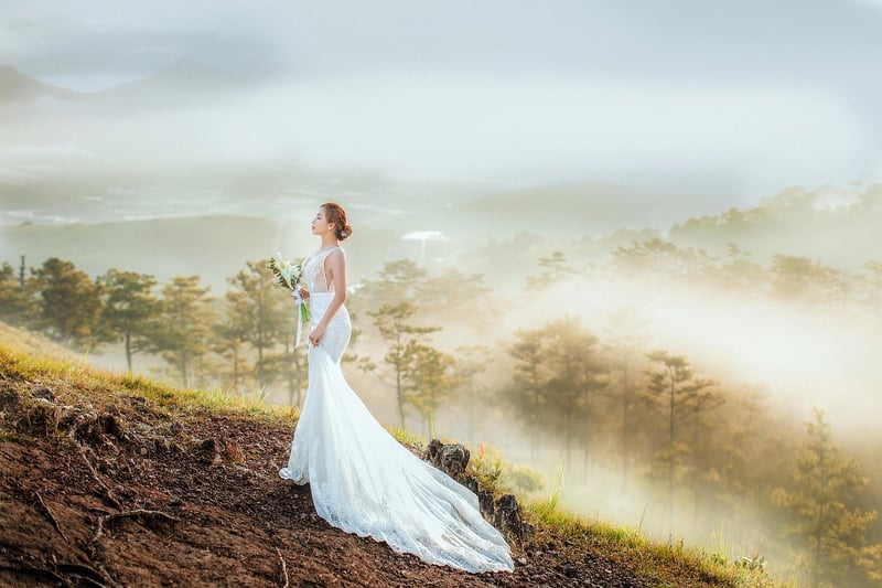 Forest Wedding Bride